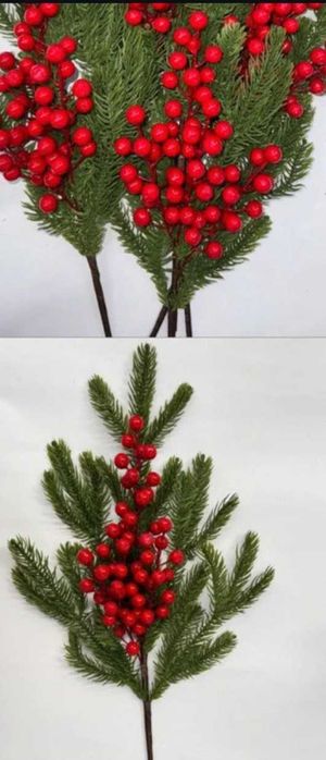 Новогодние ветки декор