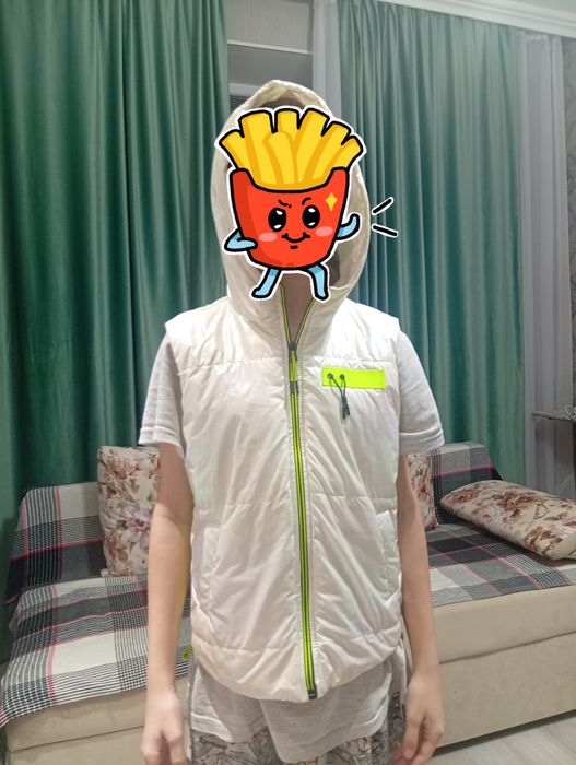 Детская зимняя куртка 9-10 лет 140см