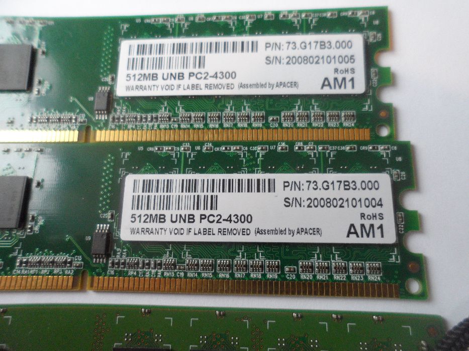 Продается ОЗУ DDR-2 512мб 500 тг.