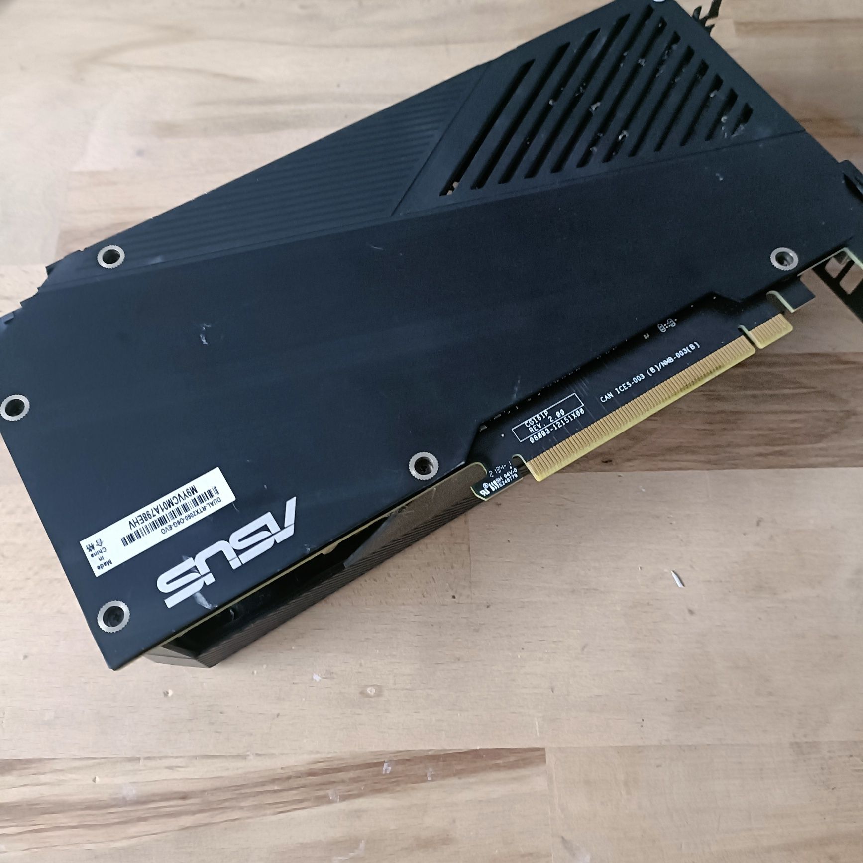 Placa video rtx 2060 6 gb Asus dual