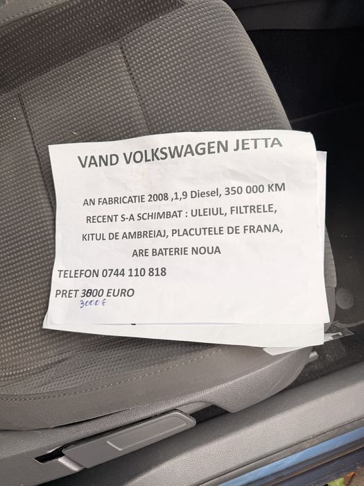 Vw jetta 2008 1.9 tdi