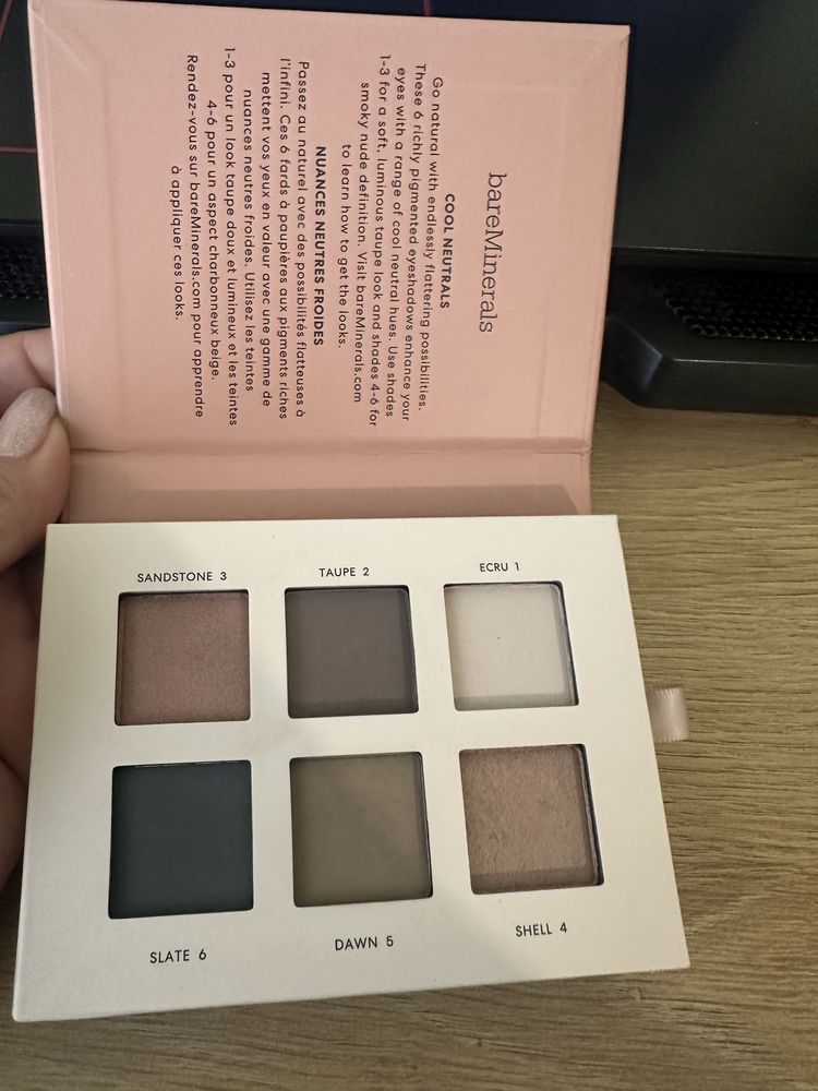 Палитра сенки bare minerals