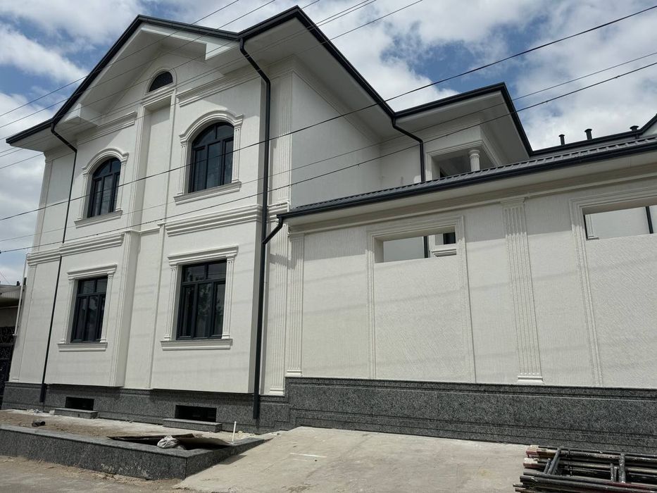 Травертин фасад.