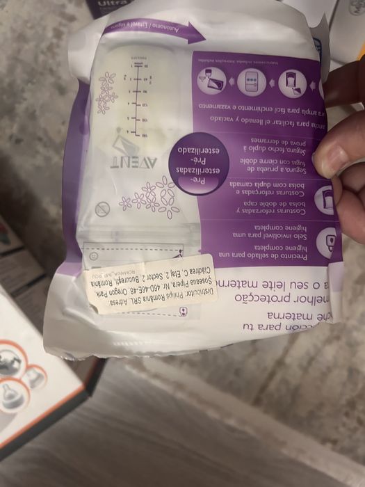 Pachet proaspata mamica pompa sani, paduri, pungi stocare lapte matern