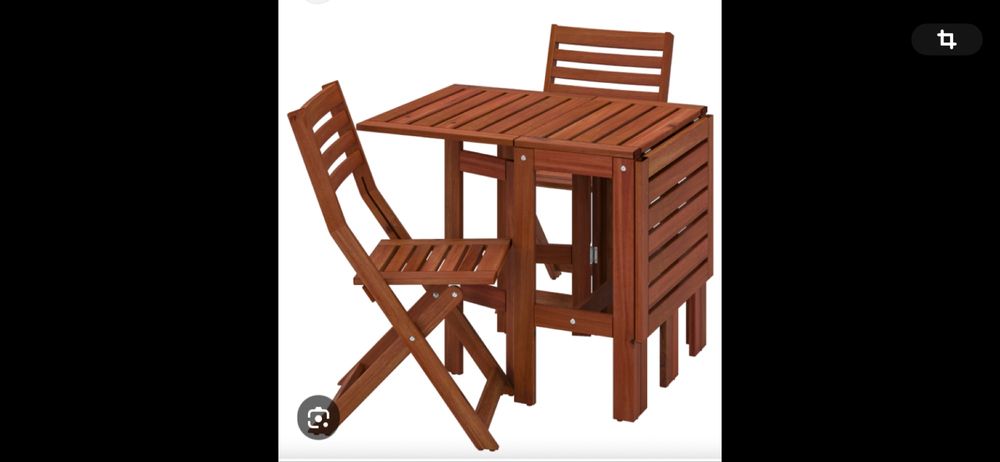 Masa cu 4 scaune Applaro IKEA