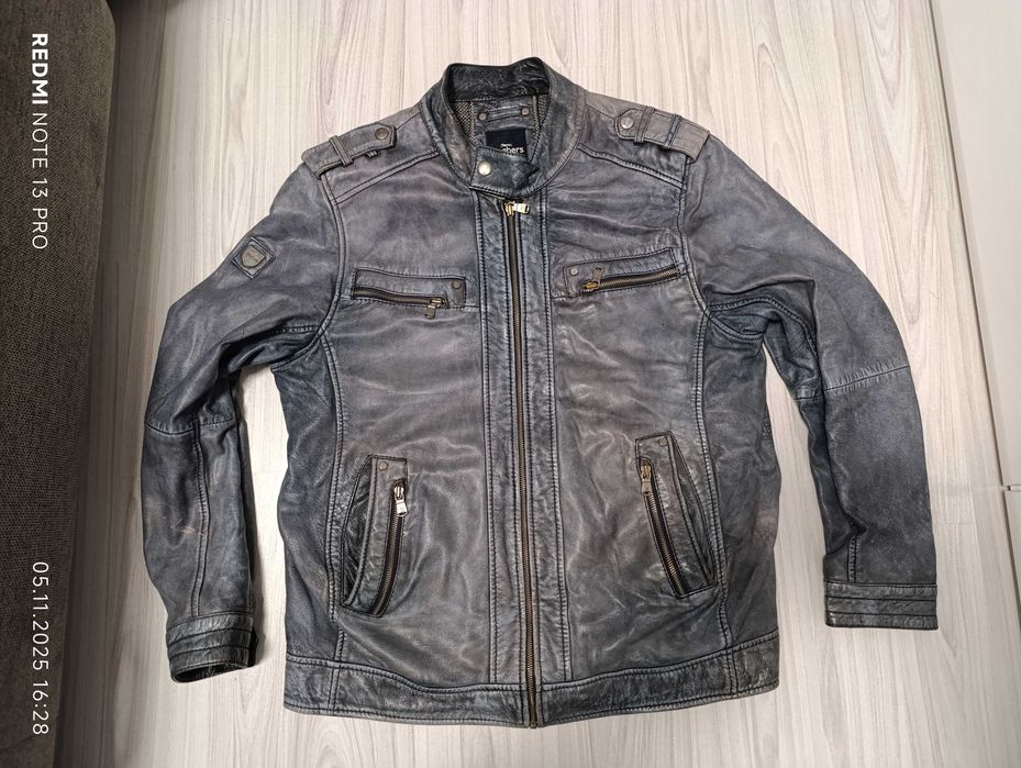 ENGBERS''оригинално мъжко кожено яке ХЛ размер