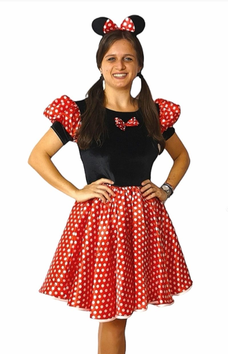 Costum Minnie mouse ,rochie costum animatori ,recuzita foto