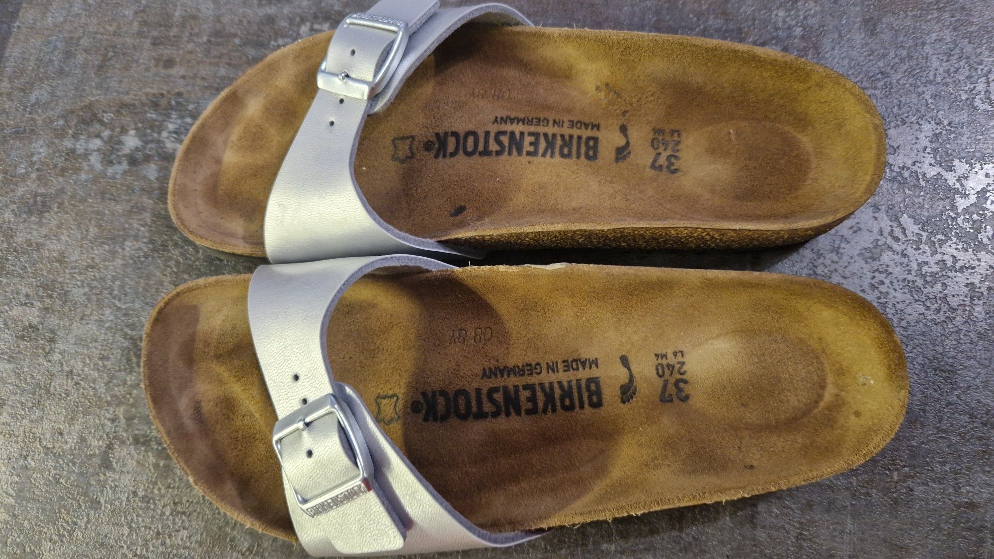 Birkenstock, сребристи 37 номер