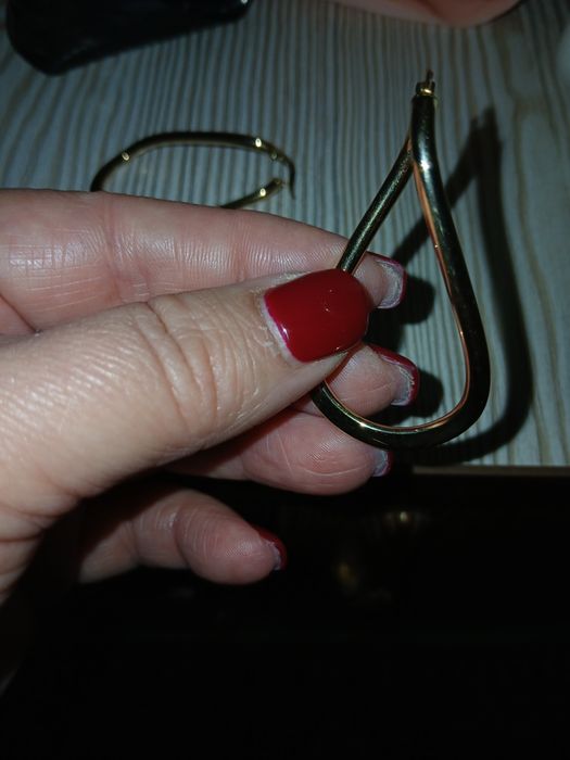 Золотые серьги 585