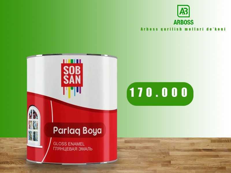 SobSan ParlaqBoya 2.5 kg краска / Kraska Boyoq