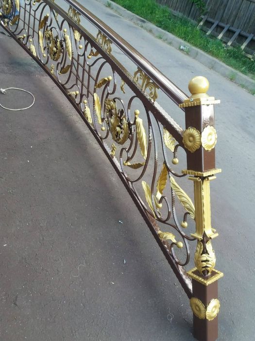 Balustrada din fier forjat