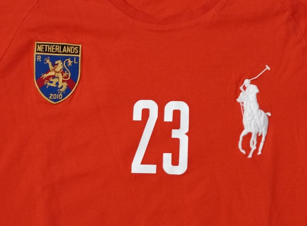 POLO Ralph Lauren Netherlands Shirt оригинална тениска 2XL фланелка