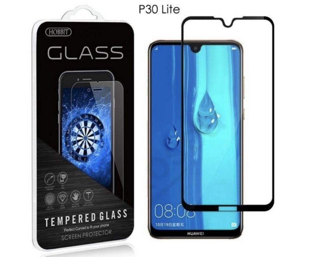 Huawei P20/P30 Lite Folie Curbata Edge Glass Sticla Securizata