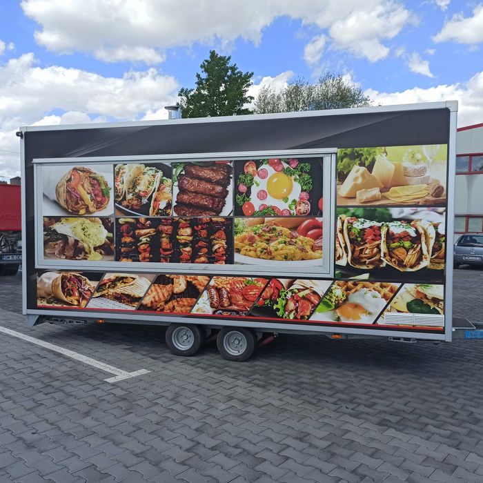 Rulotă comercială fast-food , food-track, leasing