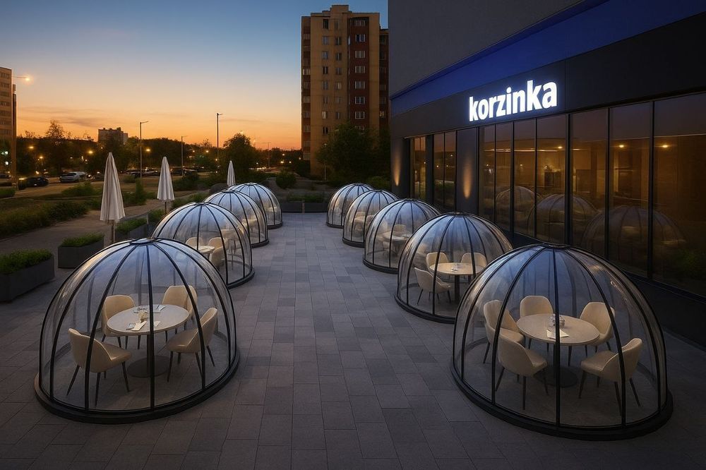 Prazrachni sakafan Kapsula yasash hizmati