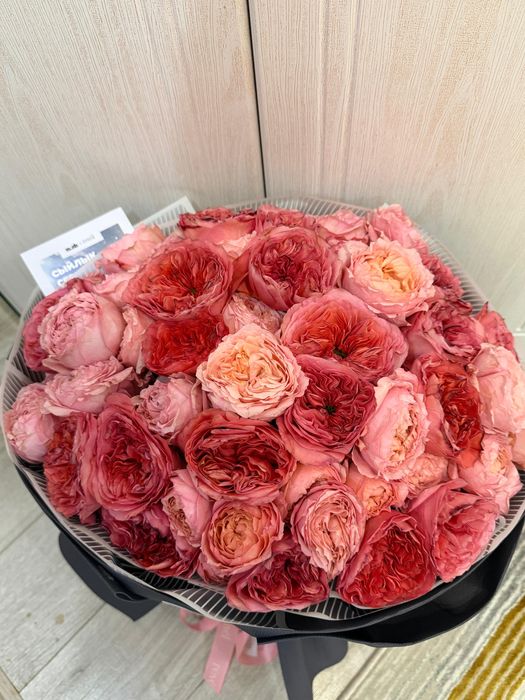 Красивый букет пышный