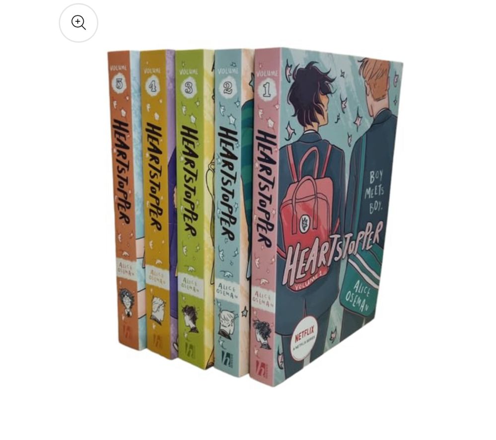 HeartStopper 5 Book Set Сет книг с замиранием сердца