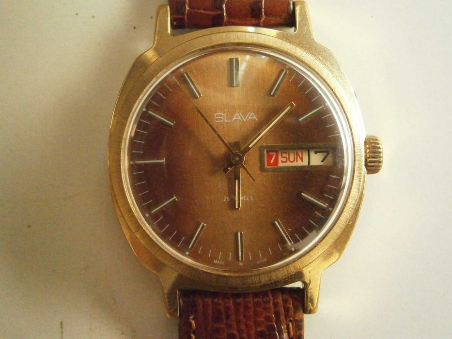 SLAVA, ръчно навиване, cal. 2428, made in USSR, case 37mm, TOP!