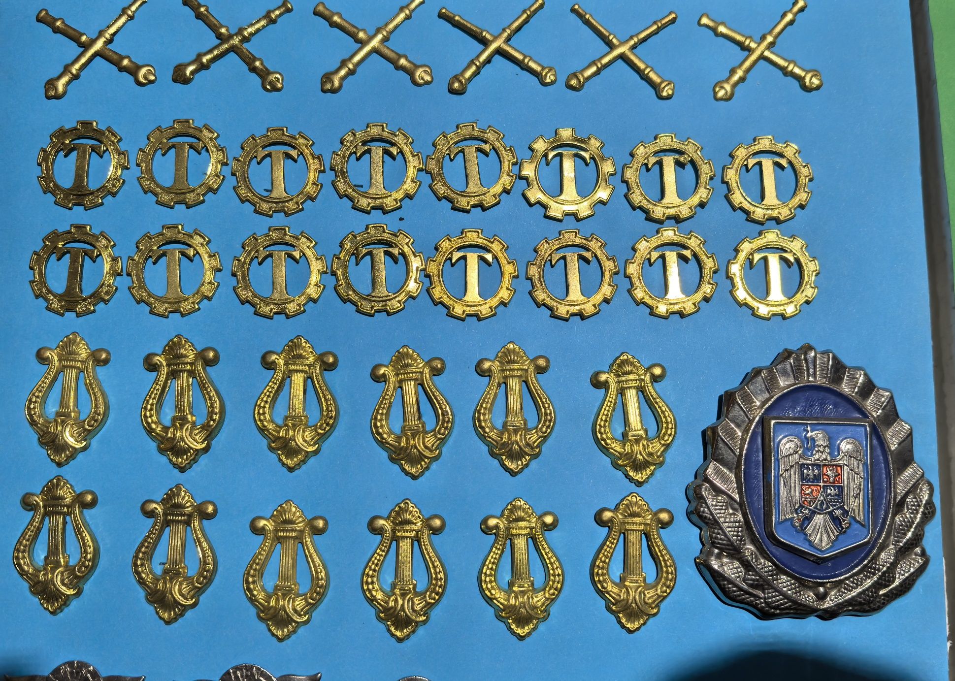 Insemne de armă/grad din perioada Comunismului - vechi, vintage,
