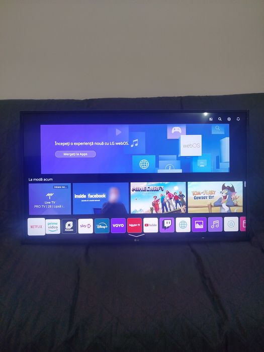 tv smart lg 4k 108 cm