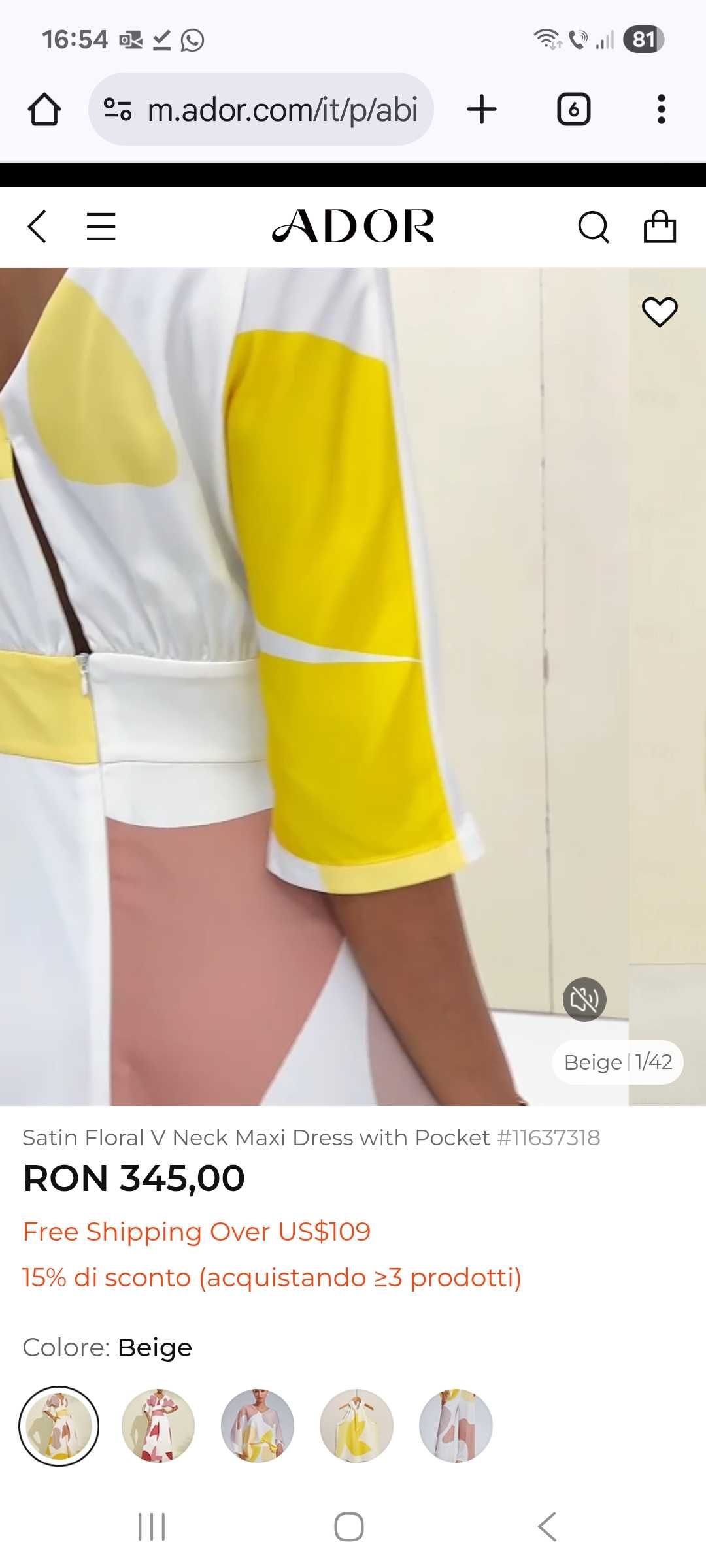 Rochie lunga de vara