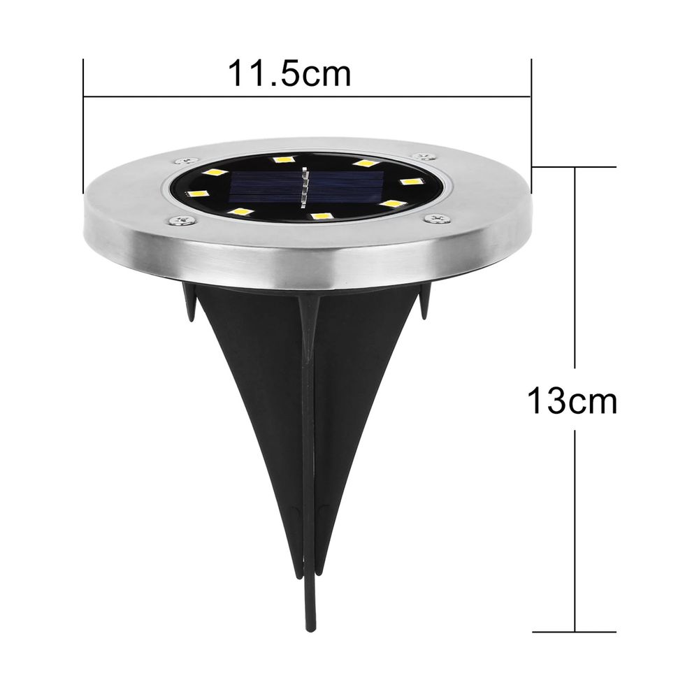 Lampi solare gradina curte 8 leduri pe lampa