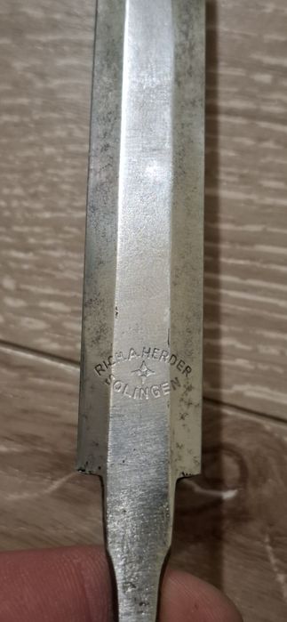 Stilet Germania Wehrmacht/ Heersdolch produs de Rich.A. Herder