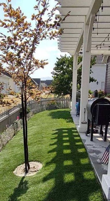 Amenajare Gradina cu Gazon Sintetic