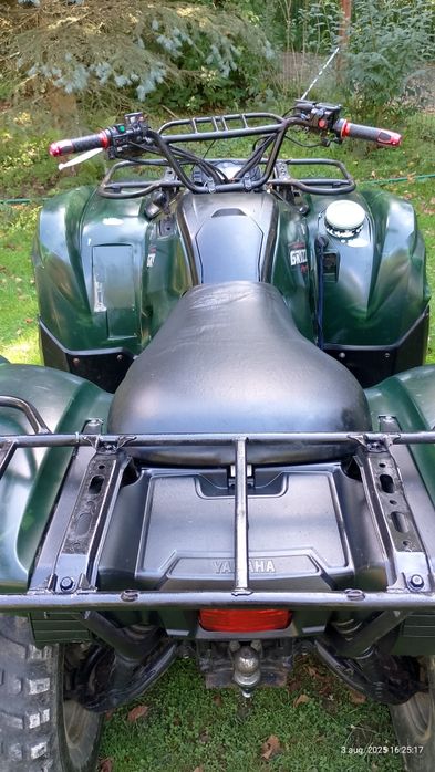 Yamaha Grizzly.  Fara acte