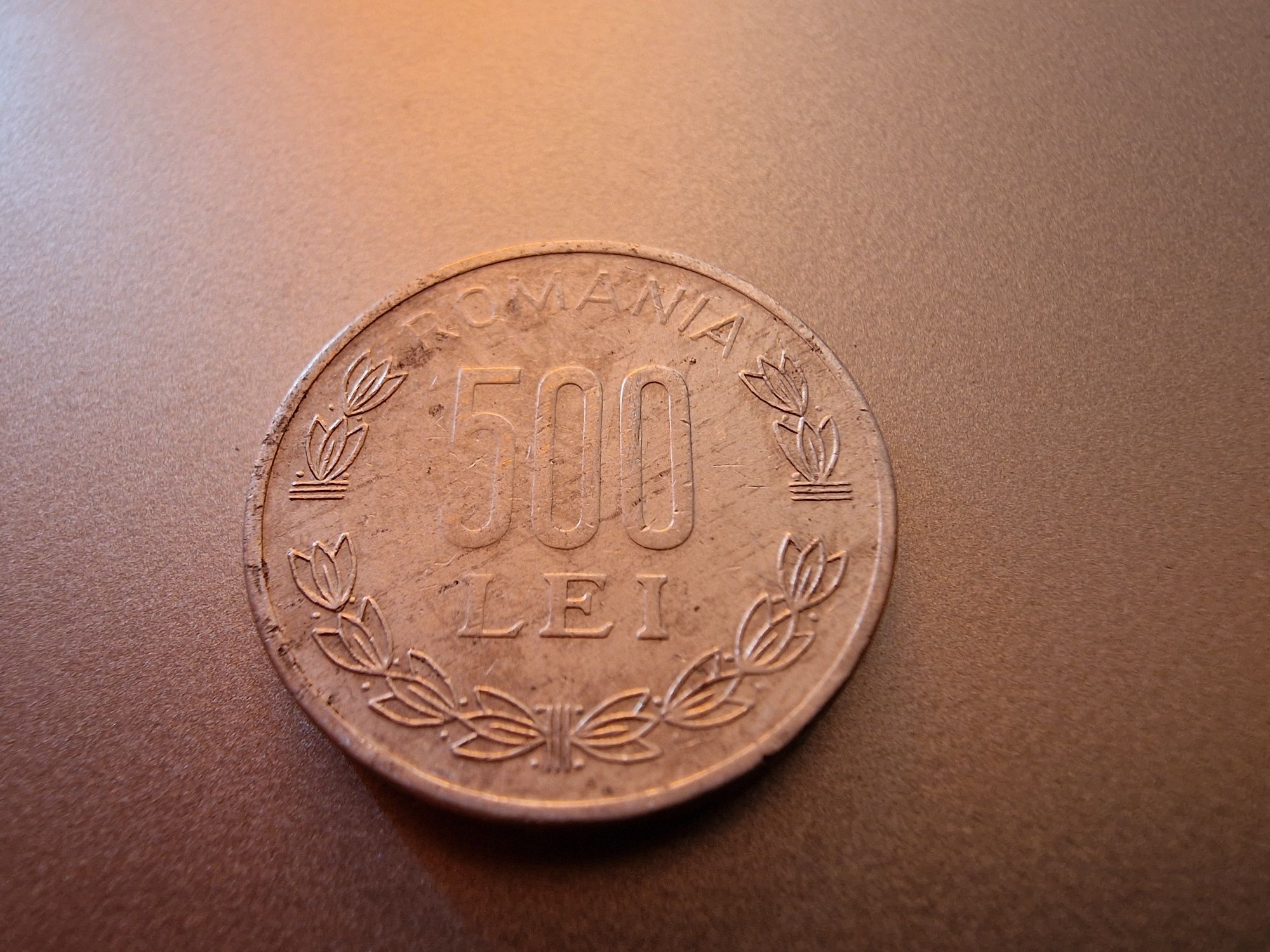 Monedă 500 lei ,an 1999 in stare foarte bună!