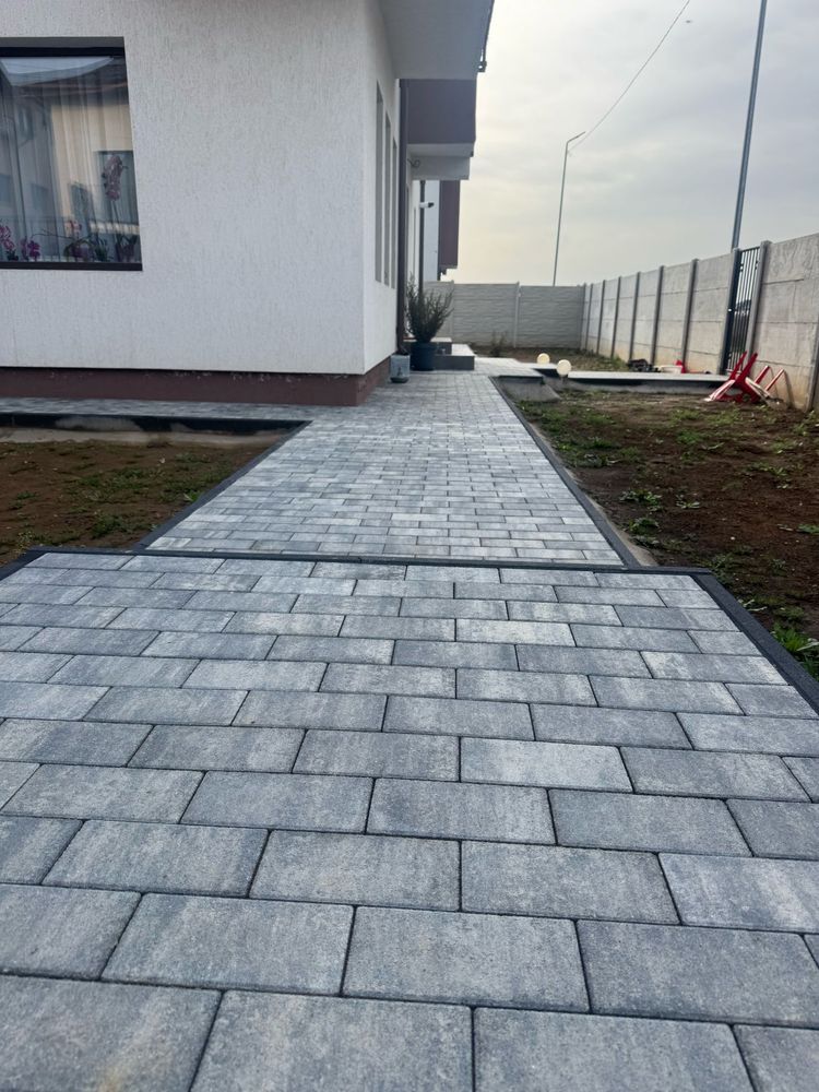 Montaj pavele și borduri