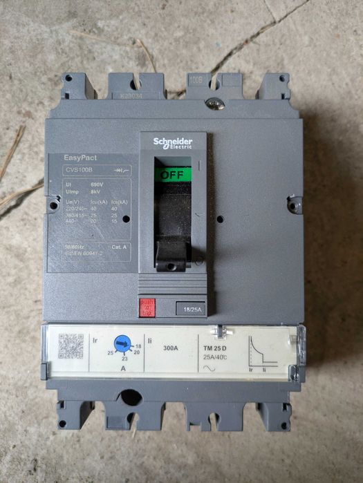 Выключатель EasyPact CVS100B TM25D