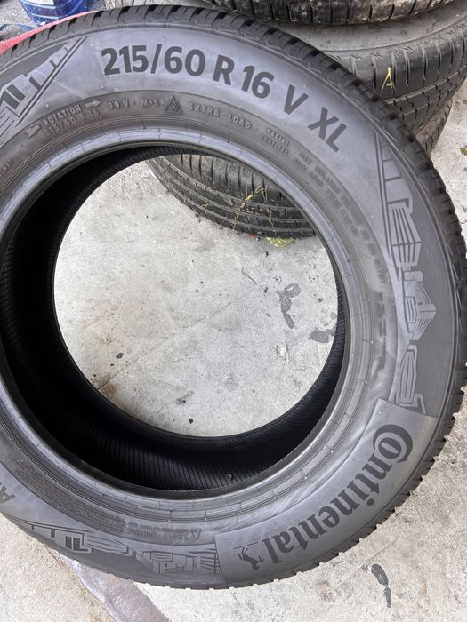 2 anvelope all season ca NOI 215/60/16 , Continental , 7.8 mm