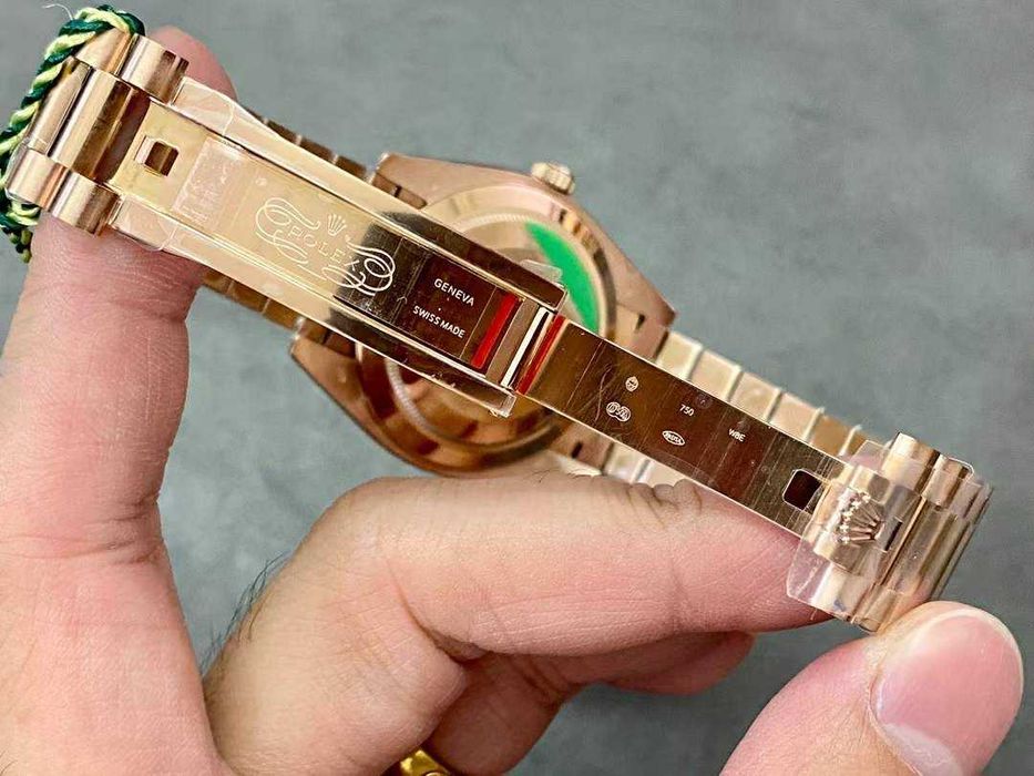 Rolex Day-date 40mm шоколад / роз