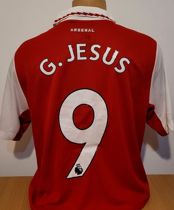 Tricou Arsenal Gabriel Jesus Londra Anglia fotbal colectie cadou