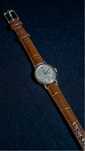 Ceas vintage Lorus quartz, original, cu curea nouă din piele