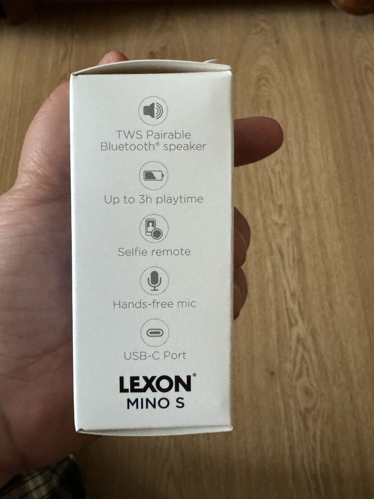 Boxa portabila wireless LEXON MINO S Albastru inchis