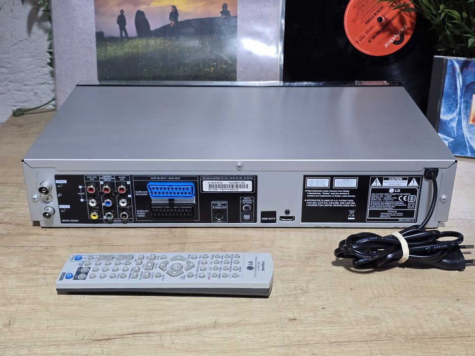 Combo player LG V192h, dvd ,vhs recorder vcr , hdmi, stereo hifi