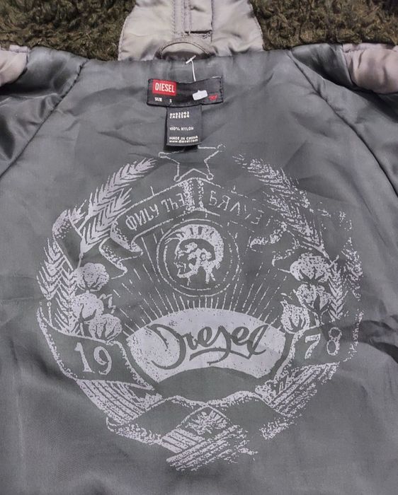 Geaca DIESEL parka, de iarnă, jacheta impermeabilă, mărimea S, de dame