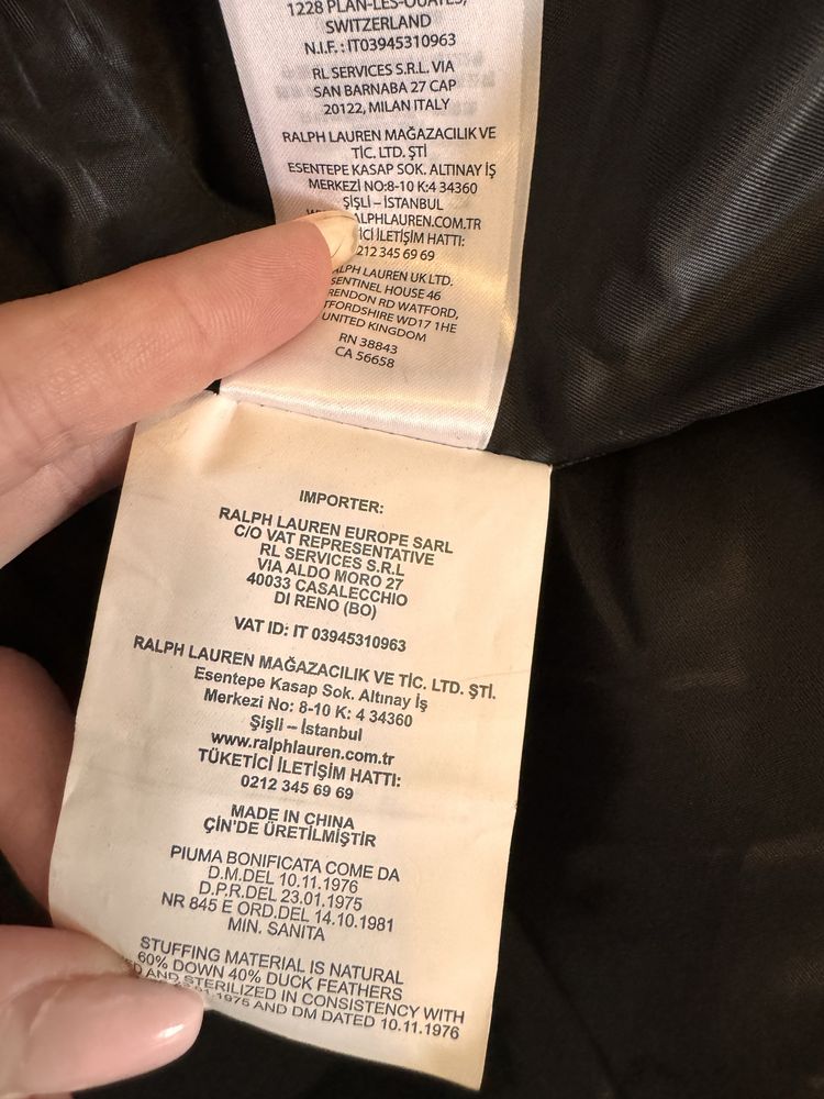 Geaca originala Ralph Lauren dama