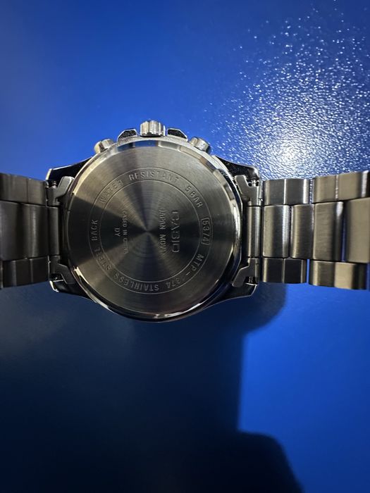 Ceas Casio MTP 1374D Argintiu Original schimb cu apple watch