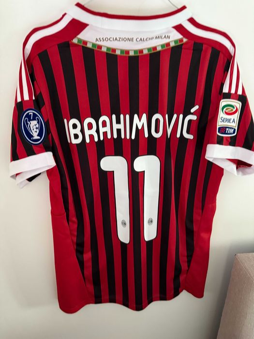 Tricou Ibrahimovic AC Milan 2012 fotbal scudetto
