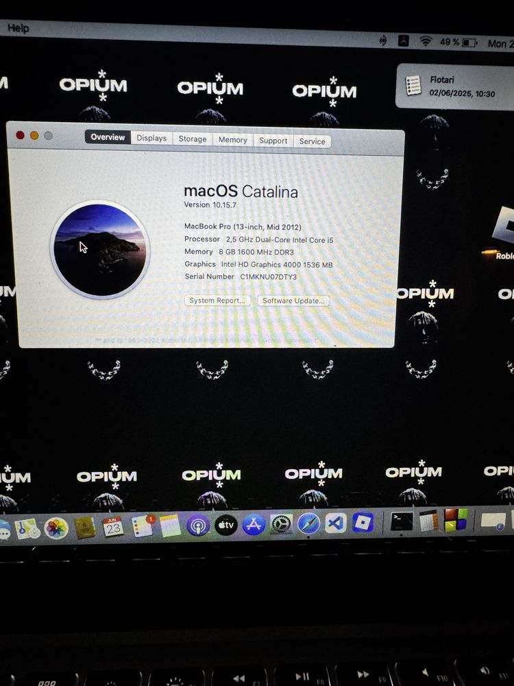 MacBook Pro (13-inch,Mid 2012)