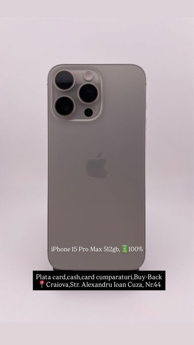 G Store Mobile: iPhone 15 Pro Max 512gb