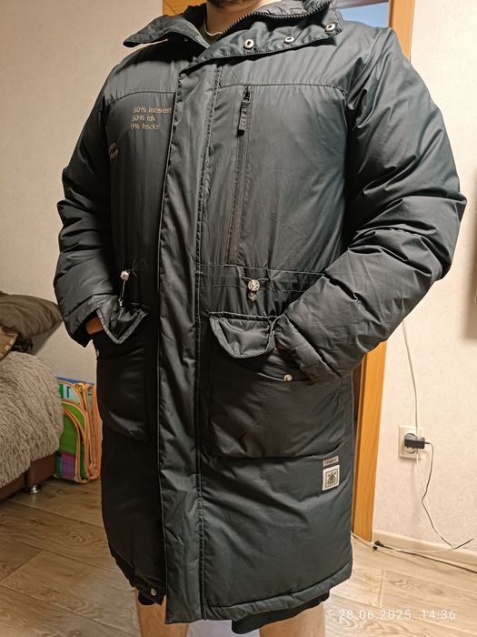 Продам пуховик, зима, мужской.