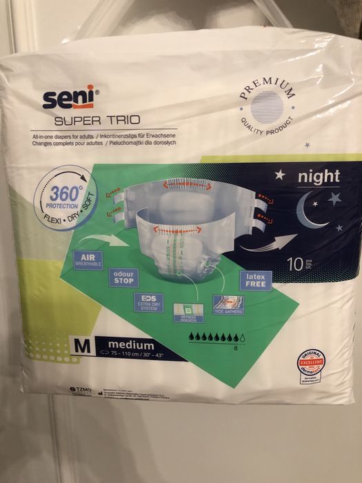 Scutece adulti SENI SUPER TRIO -Pampers