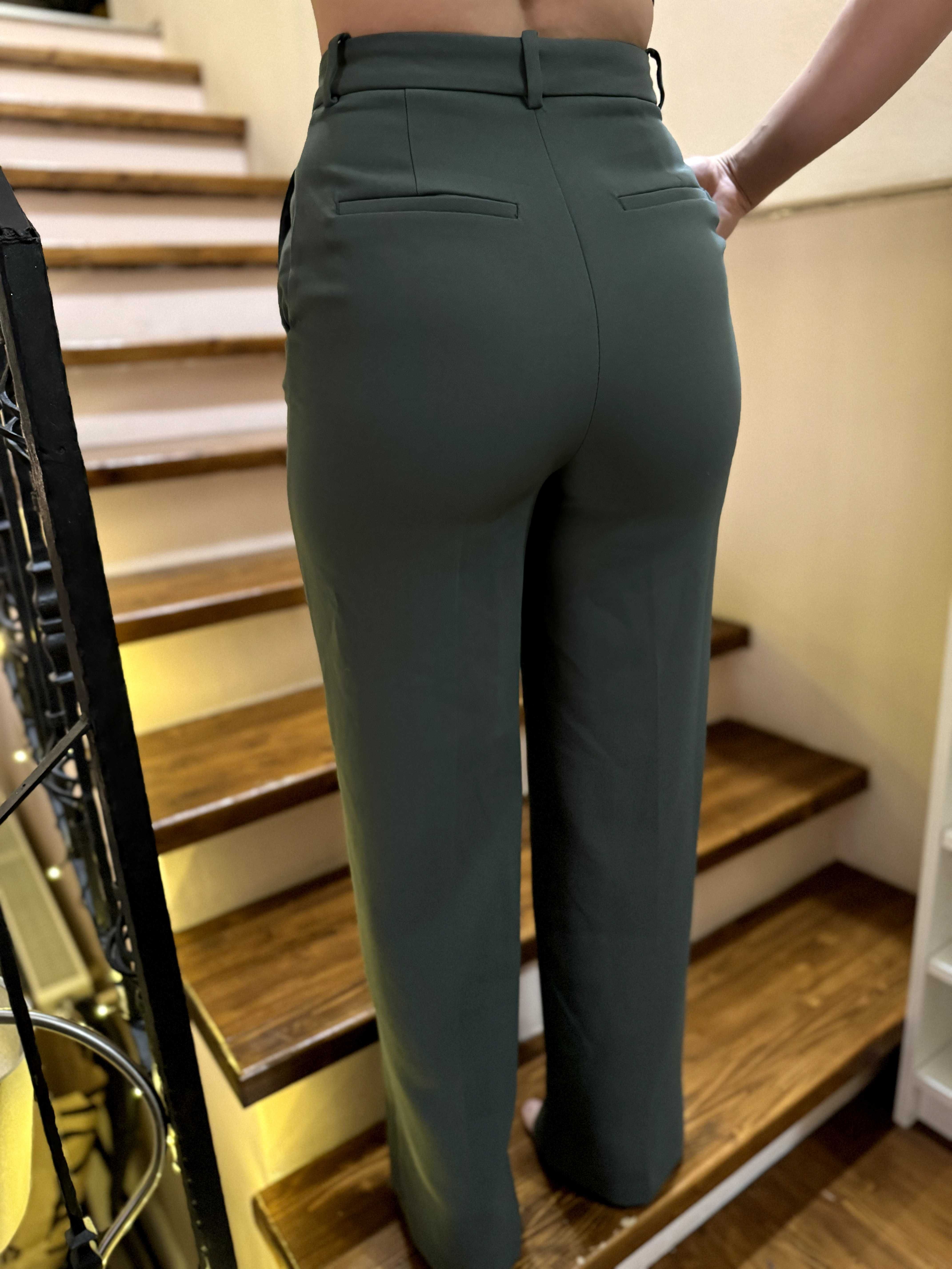 Pantaloni Zara drepti office dama