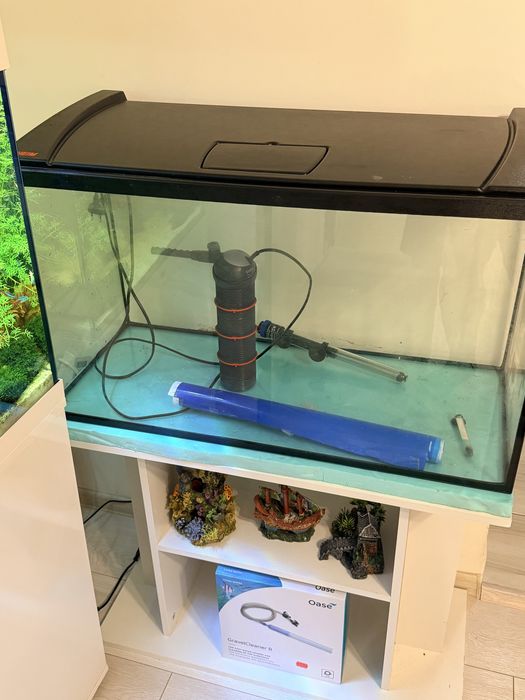 Vand acvariu Eheim 126 litri +stand+accesorii