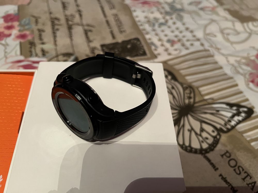 Huawei Watch 2 Leo Carbon Black като нов