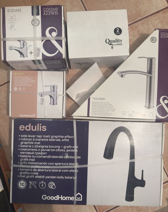 Baterie chiuveta baie bucatarie cada